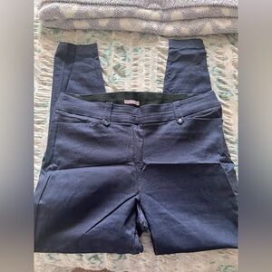 Maurice’s Stylish Navy denim looking Blue ankle Pants